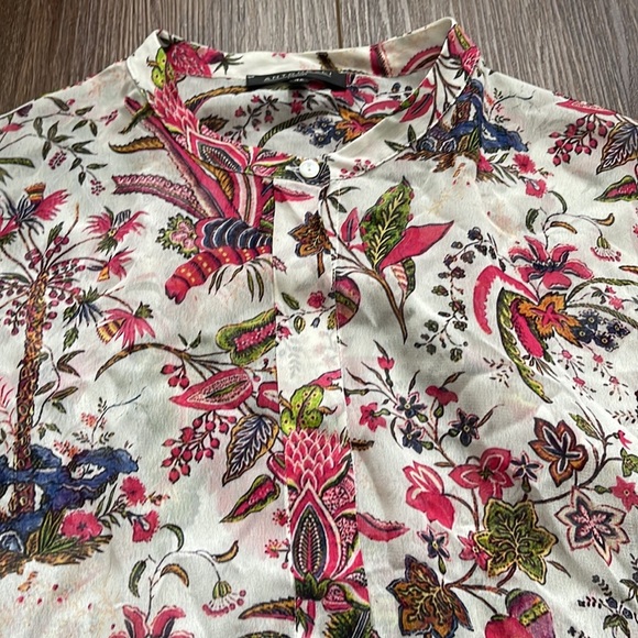 Antonelli Firenze floral dress Sz. 10 - Picture 6 of 14